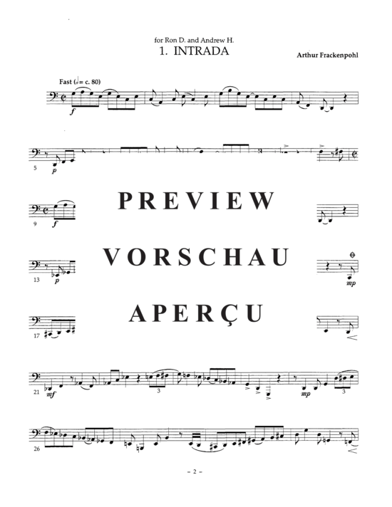 gallery: Five Sketches for Solo Tuba , , (Tuba Solo)