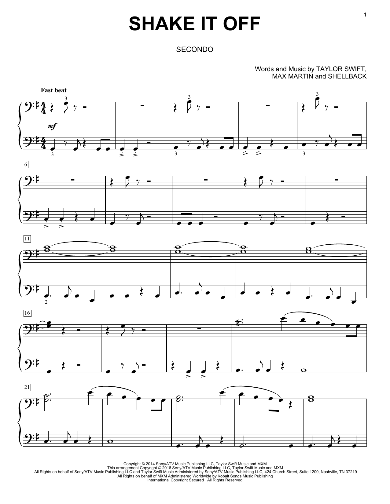 Produktbild zu: Shake It Off