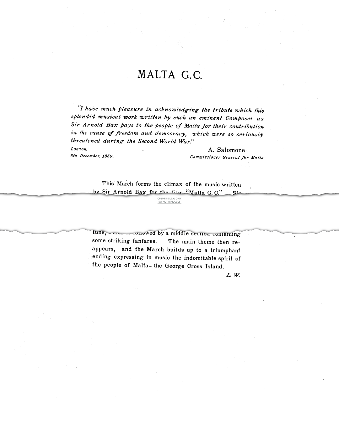 Produktbild zu: Malta G.C.