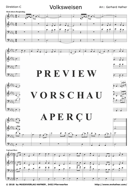 gallery: Volksweisen, , (Großes Blasorchester)