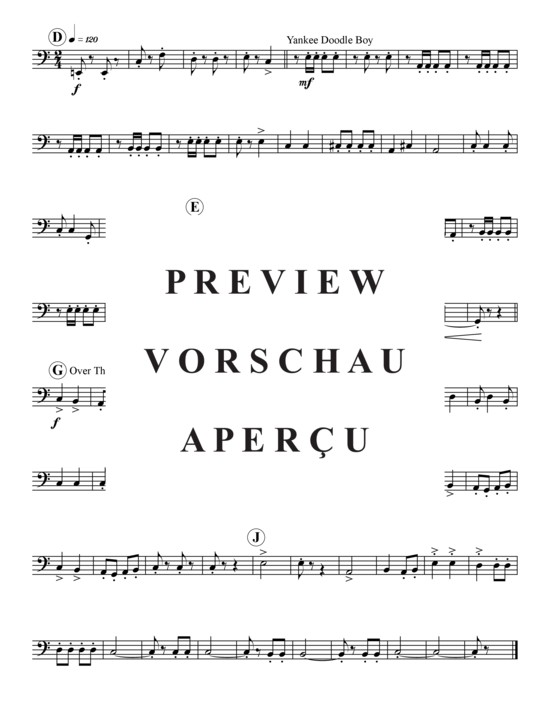 Product gallery: Page 14 of 16 Salute to George M. Cohan 4 Stücke , , (Tuba Quartet: 2x Baritone, 2xTuba)