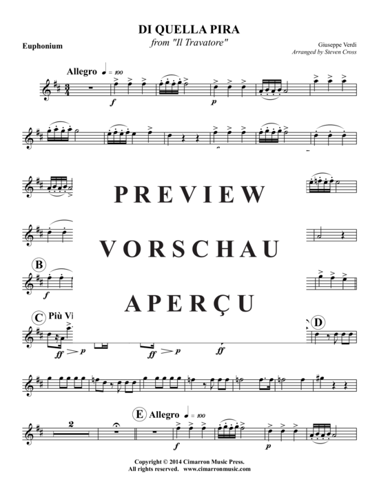 Product gallery: Page 12 of 13 Di Quella Pira , , (baritone/trombone + piano)