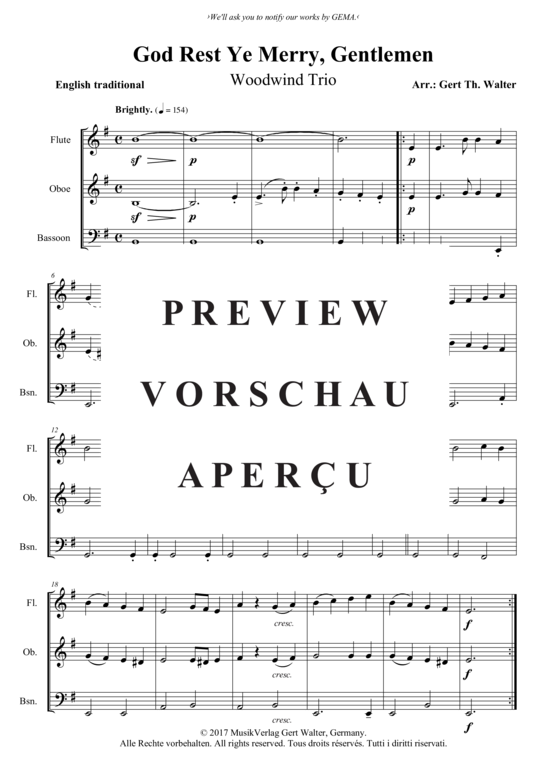 Produktbild zu: God Rest Ye Merry, Gentlemen Traditional