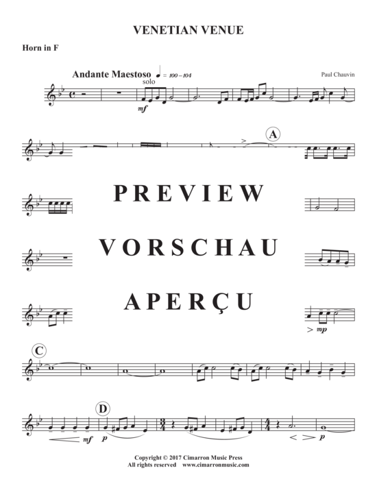 Produktgalerie: Seite 12 von 17 Venetian Venue , , (Blechbläserquintett)