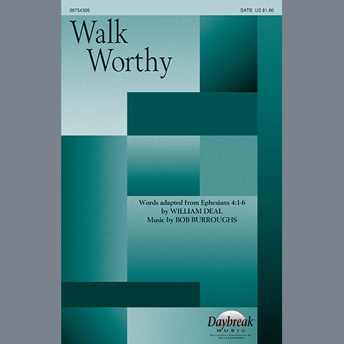 cover: Walk Worthy, Bob Burroughs