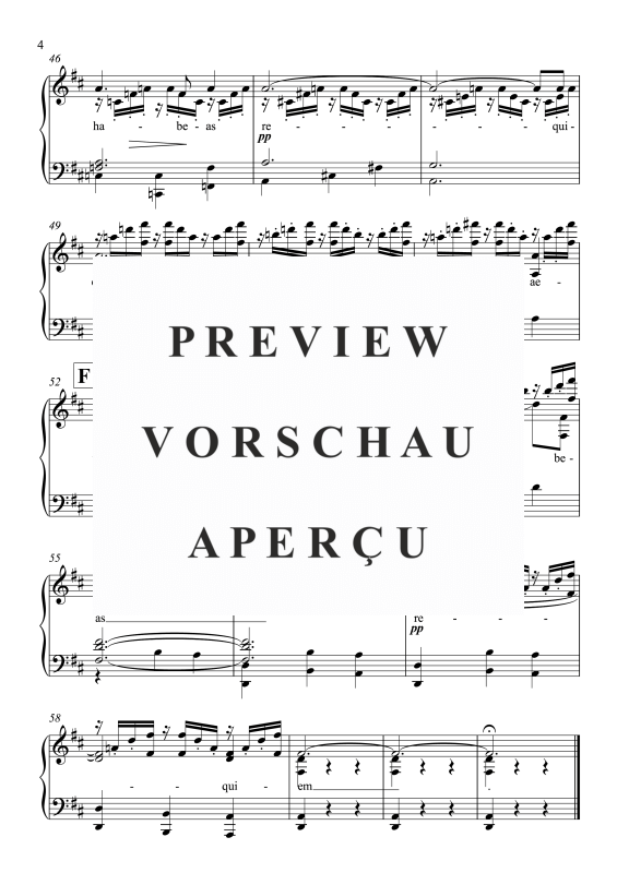 Product gallery: Page 5 of 5 Requiem - VII. In Paradisum, Inagawa, Akiko, Solo Piano