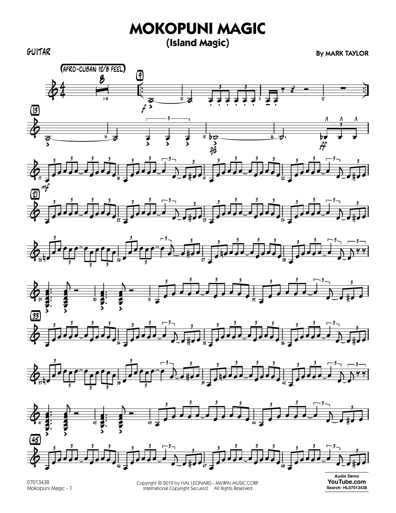 Produktgalerie: Seite 1 von 1 Mokopuni Magic (Island Magic) - Guitar, Mark Taylor