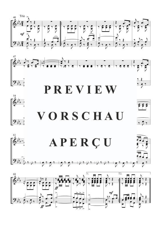 Product gallery: Page 3 of 5 Erinnerung an Naunhof-Leipzig (Marsch), , Trombone Choir