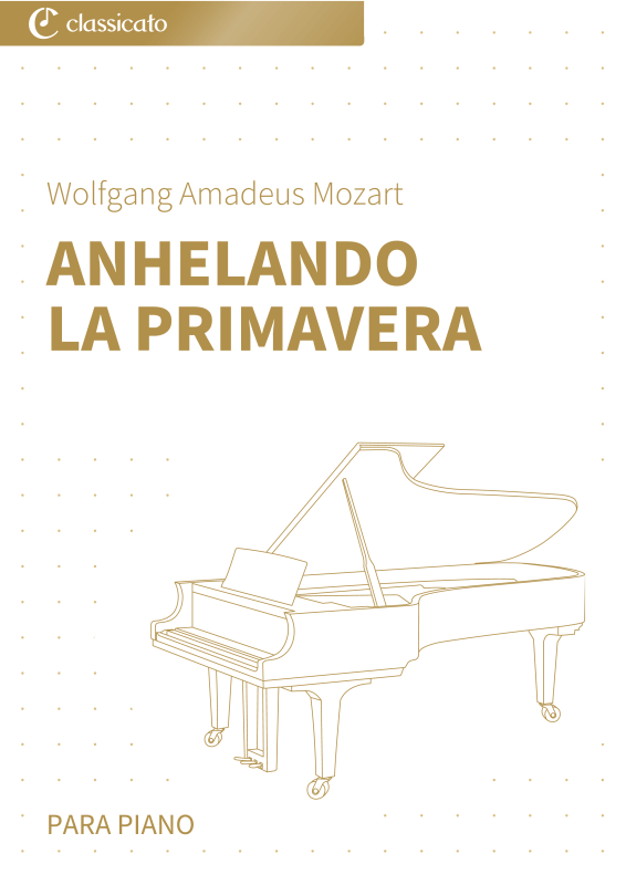 Produktbild zu: Anhelando la primavera - versión simplificadaWolfgang Amadeus Mozart