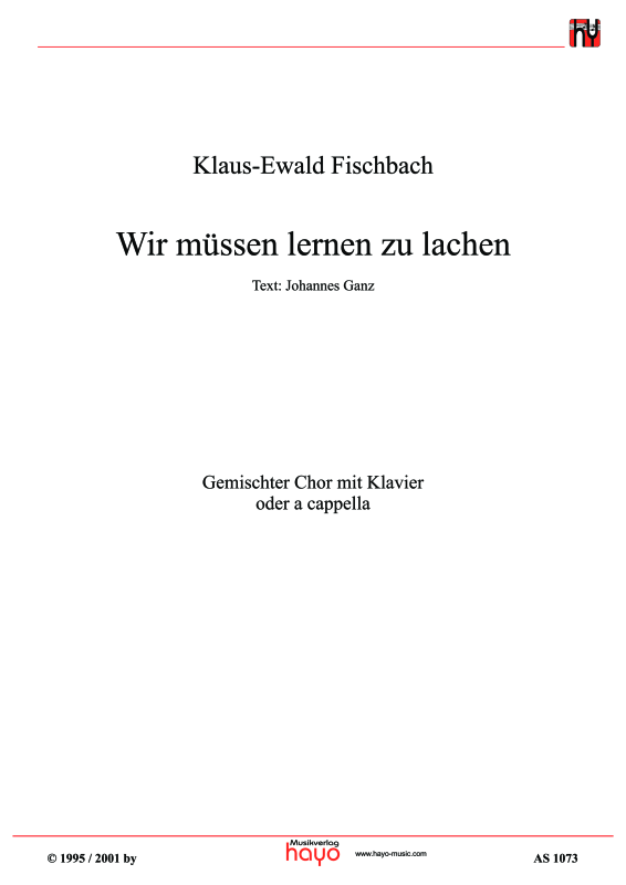 Produktbild zu: Wir müssen lernen zu lachen