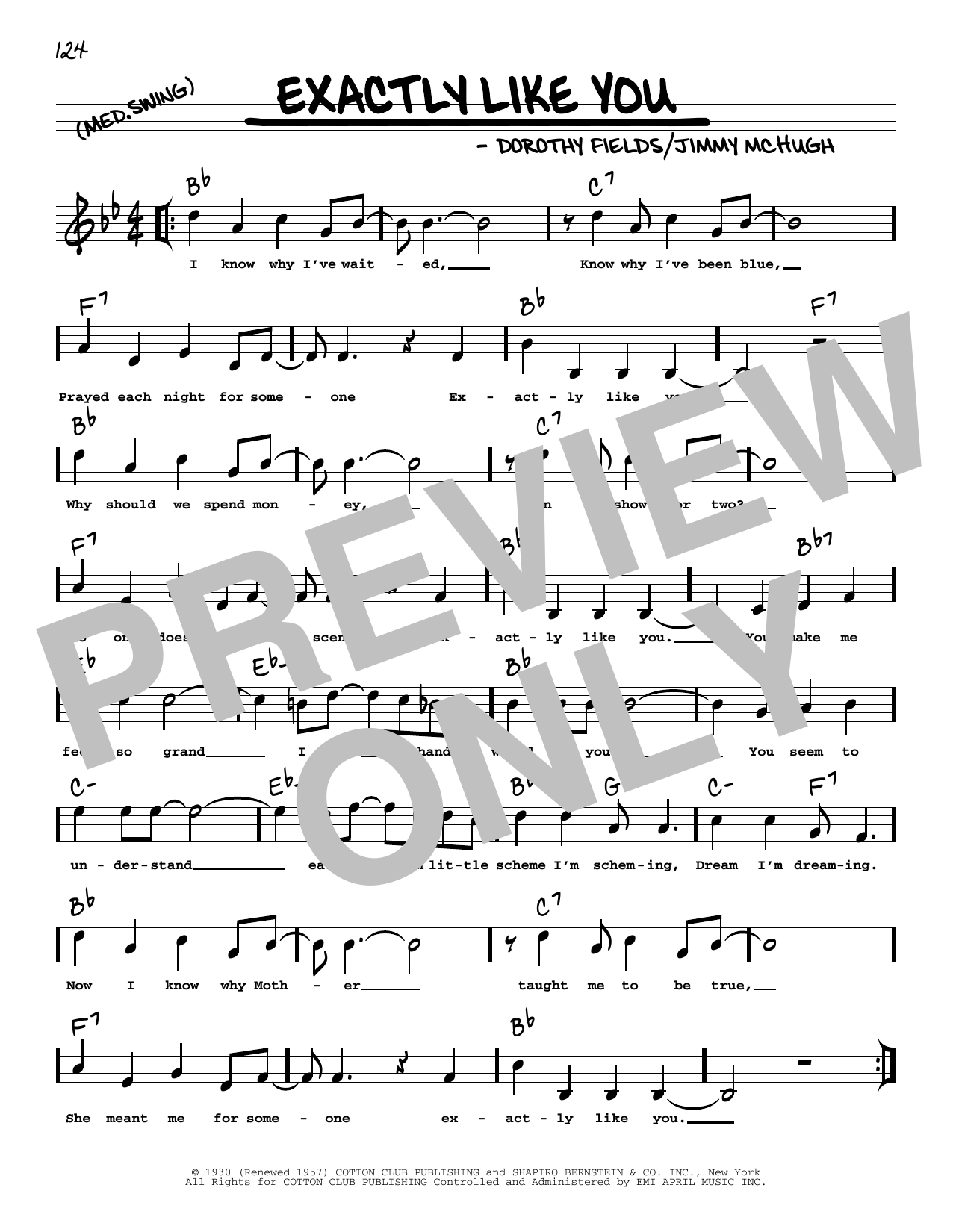 Product picture to: Exactly Like You (arr. Robert Rawlins)