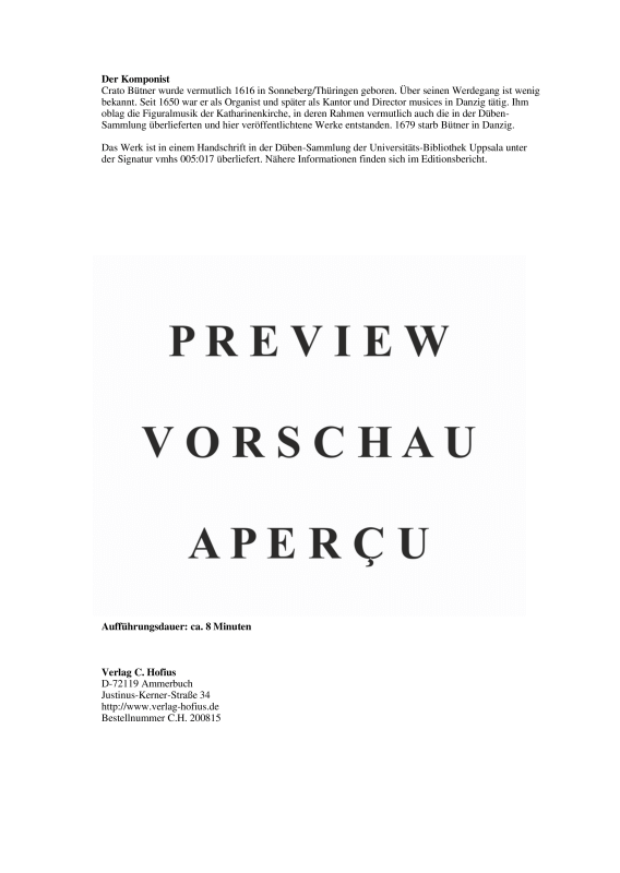 gallery: Wir danken Dir, Herr Jesu Christ, , (Gemischtes Ensemble Doppelchor, Streicher und BC)