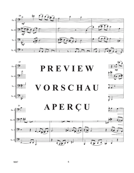 Product gallery: Page 8 of 18 Four Contrapuntal Pieces , , (Tuba Quartett EETT)