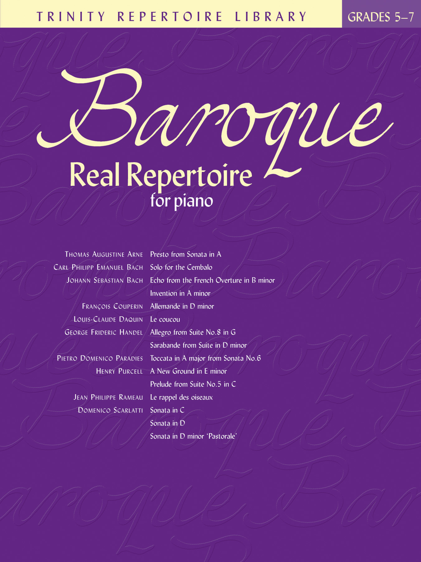 cover: A New Ground In E Minor, Henry Purcell