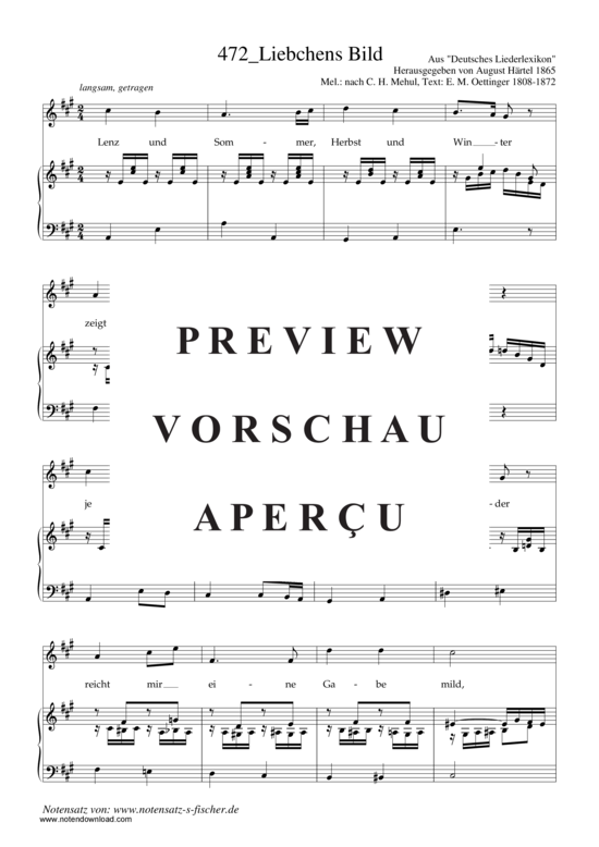 Product gallery: Page 2 of 3 Liebchens Bild , , Piano and Voice
