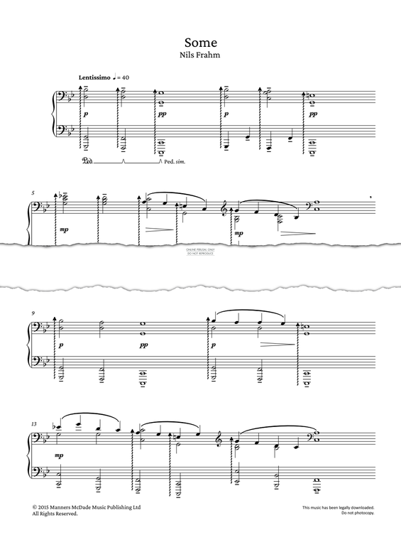 Produktgalerie: Seite 1 von 1 Some, Nils Frahm, Klavier