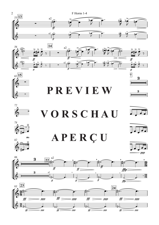 gallery: Sensemaya , , (Horn 1-4 in F)