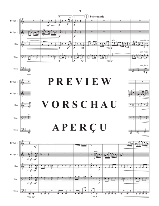 Produktgalerie: Seite 11 von 21 Rondino Brilliante , , (Blechbläserquintett)