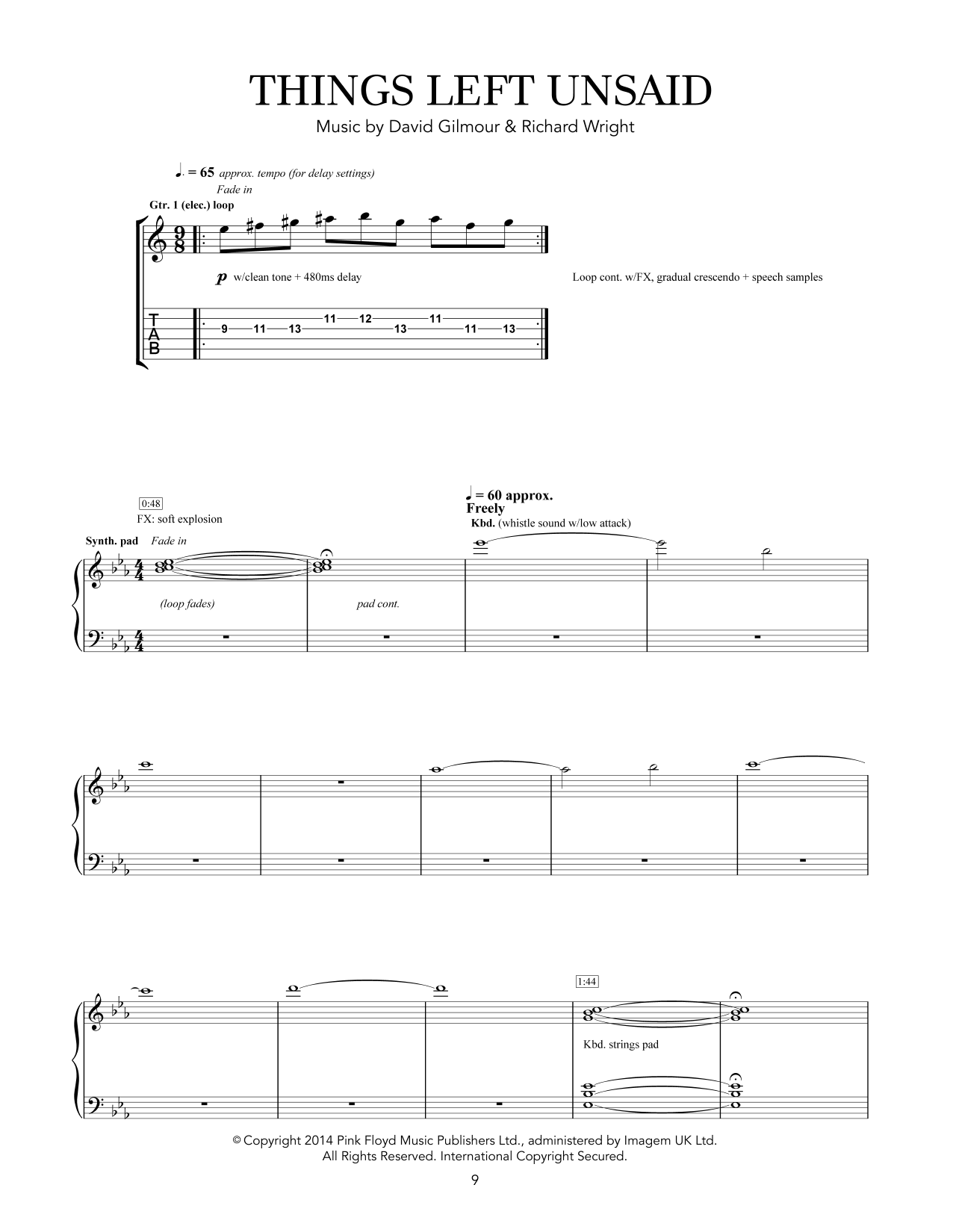 Produktbild zu: Things Left Unsaid