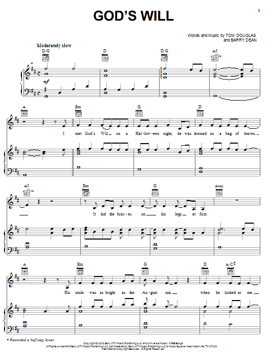 Produktbild zu: God's Will