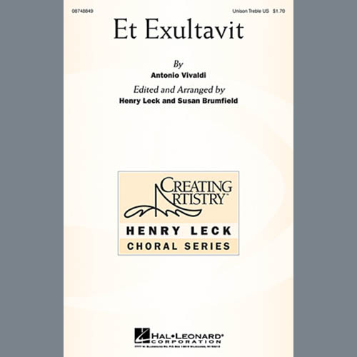 cover: Ex Exultavit, Henry Leck, Chor