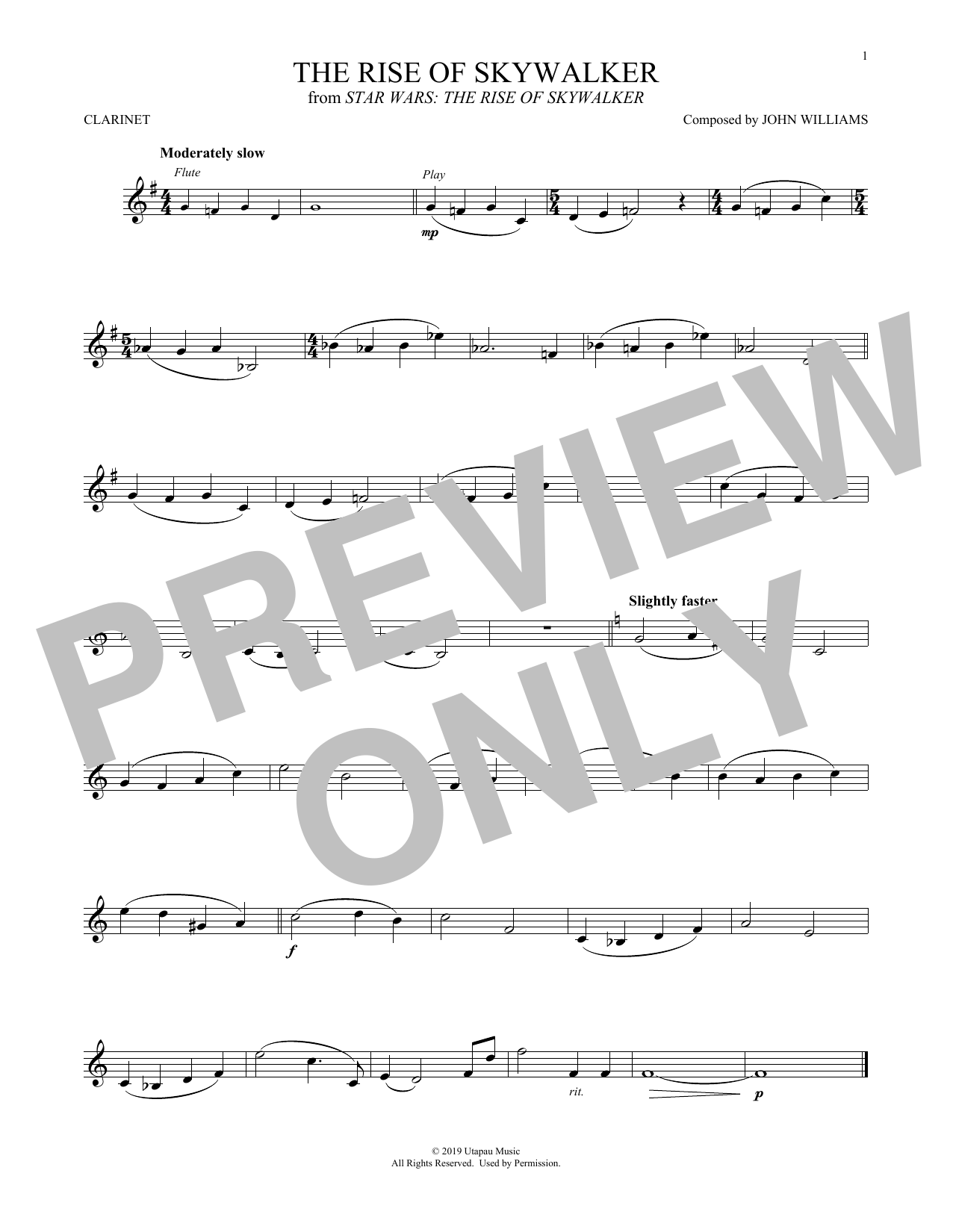 Product gallery: Page 1 of 1 The Rise Of Skywalker (from Star Wars: The Rise Of Skywalker), John Williams
