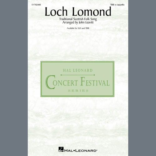 cover: Loch Lomond (arr. John Leavitt), Scottish Folk Song