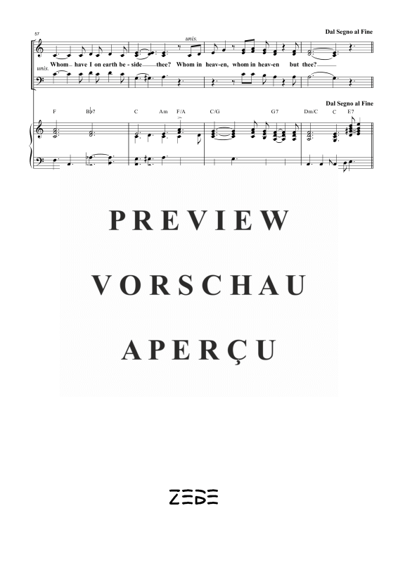 Produktgalerie: Seite 10 von 10 Pass Me Not, , Gemischter Chor SAB, Solo und Klavier