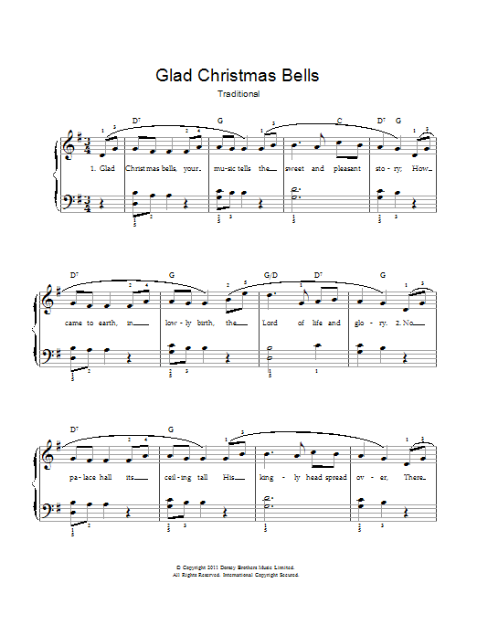 Produktbild zu: Glad Christmas Bells