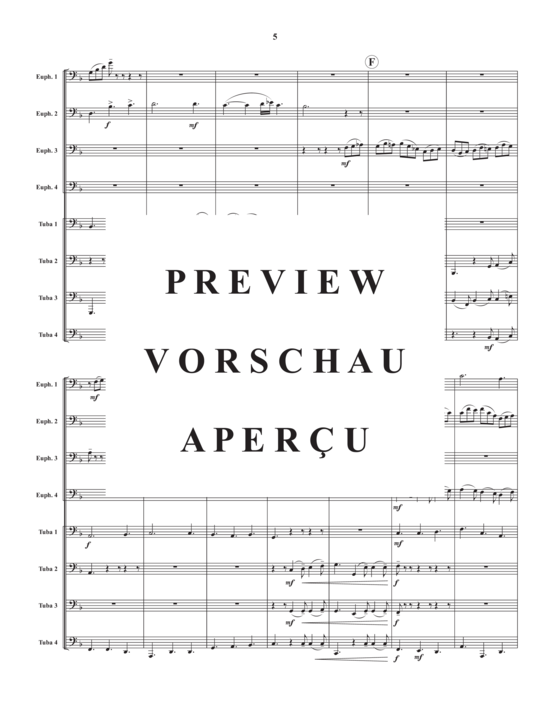 Product gallery: Page 7 of 20 Jesus, meine Freude (Jesu Joy of Man´s Desiring) , ,  (Tuba Ensemble EEEETTTT)