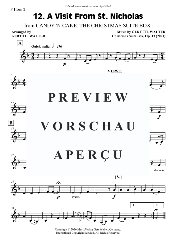 Produktgalerie: Seite 5 von 6 A Visit From St. Nicholas, , Horn Trio