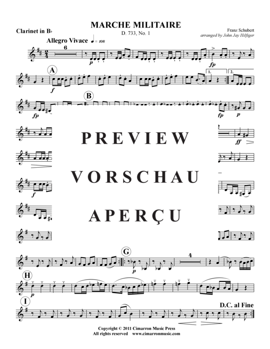 Produktgalerie: Seite 6 von 9 March Militaire , , (Holzbläser-Quintett)