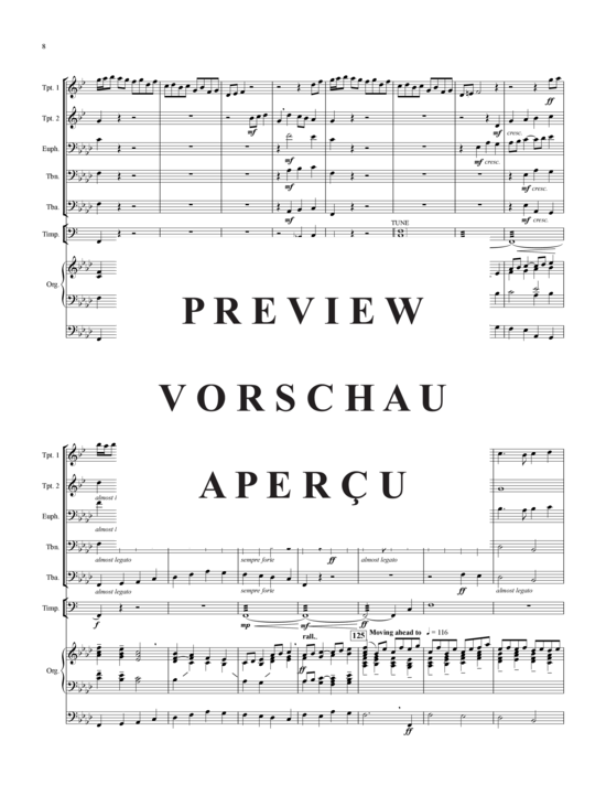 gallery: Morning Trumpet , , (Blechbläserquintett + Orgel)