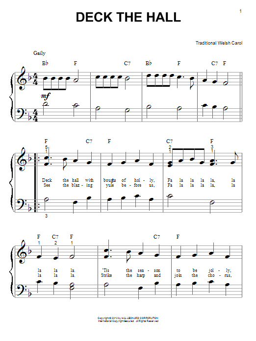 Product gallery: Page 1 of 1 Deck The Hall, Traditional Welsh Carol