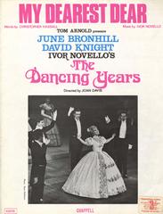 cover: My Dearest Dear (from 'The Dancing Years'), Ivor Novello