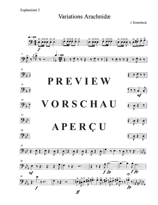 gallery: Variations Arachnidae , , (Tuba Quartett EETT)
