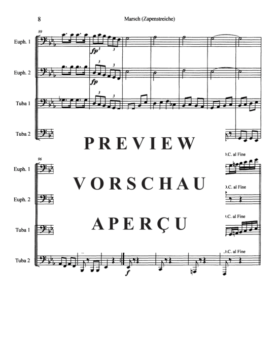 gallery: Marsch (Zapfenstreiche) , ,  (Tuba Quartett EETT)