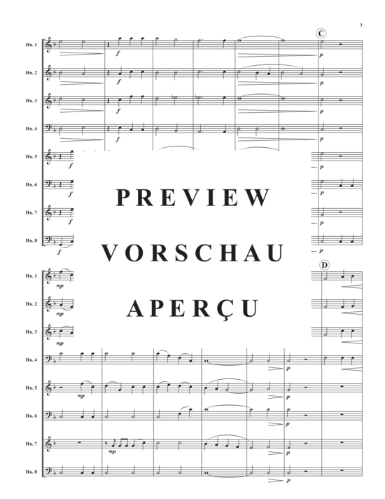 Product gallery: Page 5 of 14 Ave Maria , , (Horn ensemble 1-8 horns in F)