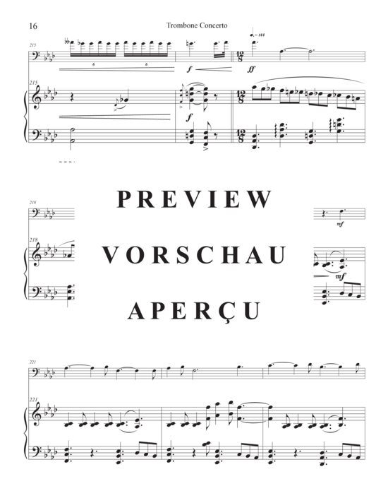 gallery: Trombone Concerto trb/pf , , (trombone and piano)