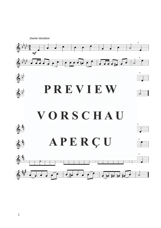 Produktgalerie: Seite 3 von 4 Im Märzen der Bauer , , (Trompete in B Solo)