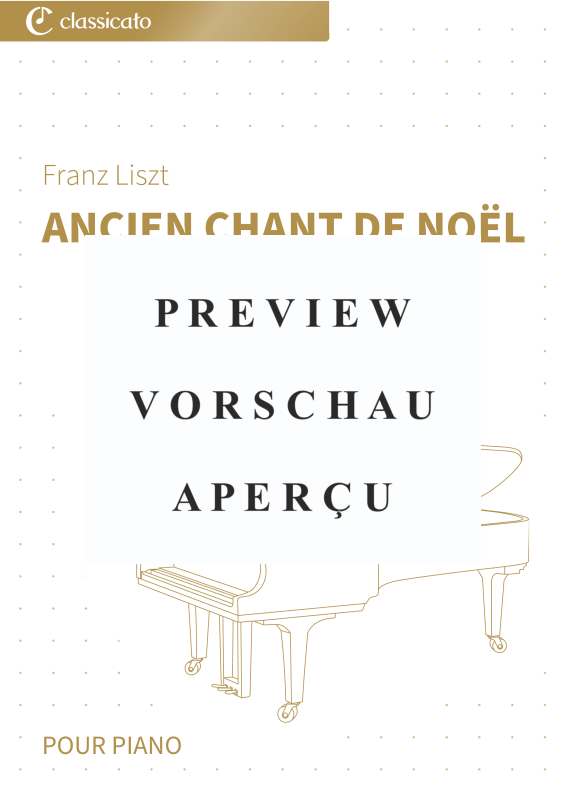 Produktgalerie: Seite 2 von 7 Ancien Chant de Noël - Arrangement facile pour piano de l´ Altes Weihnachtslied, , Klavier Solo