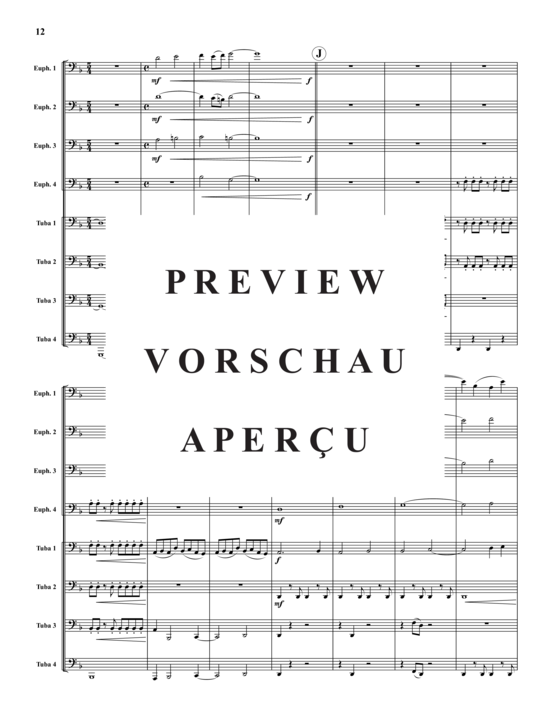 Product gallery: Page 13 of 21 Riding the Storm , , (4x Baritone, 4x Tuba)