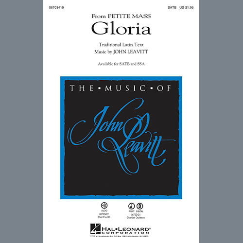 Produktbild zu: Gloria (from Petite Mass)