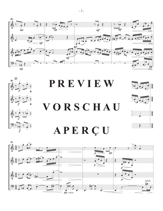 Product gallery: Page 5 of 18 Once More , , (Saxophonquartett SATB)