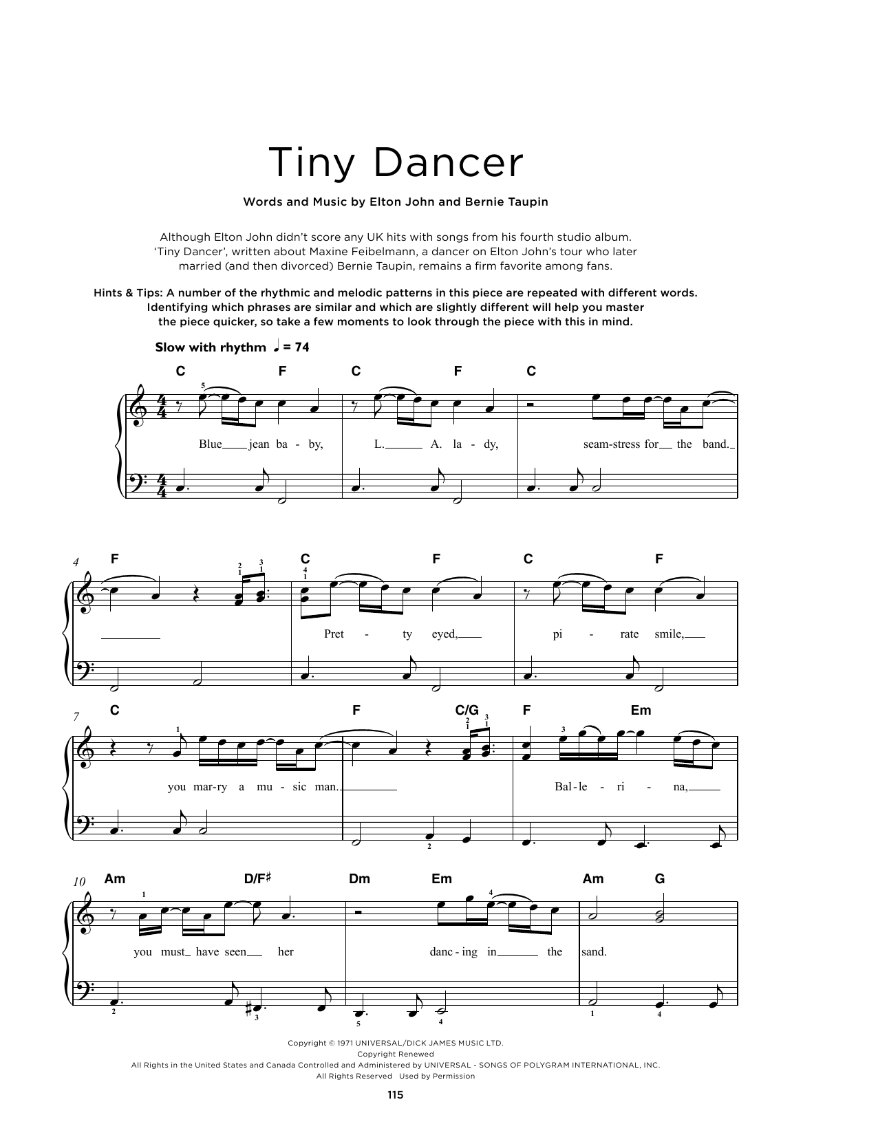 Produktbild zu: Tiny Dancer