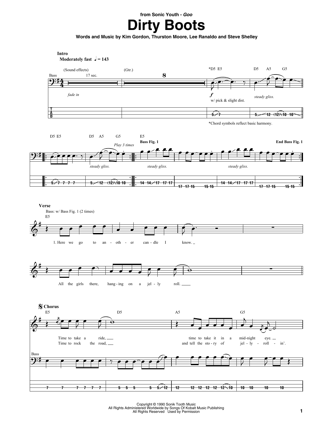 Produktgalerie: Seite 1 von 1 Dirty Boots, Sonic Youth