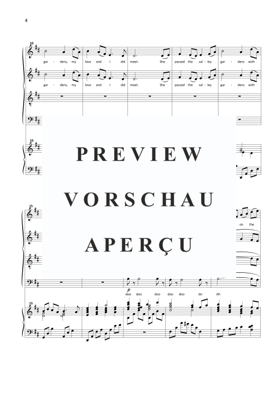 Produktgalerie: Seite 7 von 11 Four Irish Songs, , Gemischter Chor und Klavier