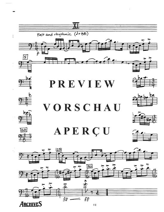 Product gallery: Page 13 of 19 Sixteen Etudes for Euphonium , , (Euphonium Solo)
