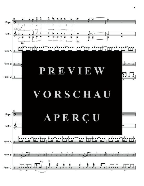 Product gallery: Page 11 of 11 Praxis, , (Euphonium Solo Percussion Ensemble)