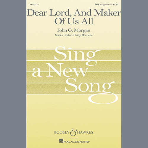 cover: Dear Lord And Maker Of Us All, John Morgan, Chor